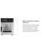Forno gastronomia a gas trivalente 10 teglie GN 1/1 - Comandi Elettronici - Vapore diretto