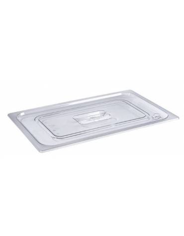 COPERCHIO IN TRITAN GN1/6 BPA FREE PRESA MANIGLIA - Larghezza mm 176 - Profondità mm 162