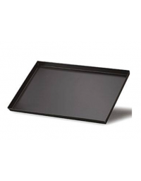 TEGLIA LAMIERA ALLUMINATA BLUITA - Larghezza mm 600 - Profondit&agrave; mm 400 - Altezza mm 30