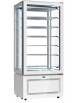 Vetrina gelateria verticale - Refrigerazione statica -15° -25°C - Colore Bianco - 457 lt - cm 80,5x64,5x184h