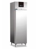 Armadio refrigerato in acciaio inox AISI 304 ventilato -2° +8°C - capacità Lt. 500 - Classe C - cm 68x71,5x200h