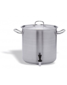 Pentola con rubinetto mm280x280 lt. 16,5
