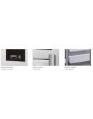 Armadio refrigerato inox 1 porta per pesce - Lt 600 - Refrigerazione statica con evaporatore a soffitto -2°/+8°C - cm 68x81x200h