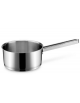 Casseruola inox un manico, fondo sandwich a 3 strati acciaio-alluminio - Diametro mm 140 - Altezza mm 70 - Capacita lt 2,5