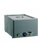 Tavola calda da banco inox bagnomaria - Temperature differenziate - capacità 1 bacinelle GN1/1 - cm 33x54x22h