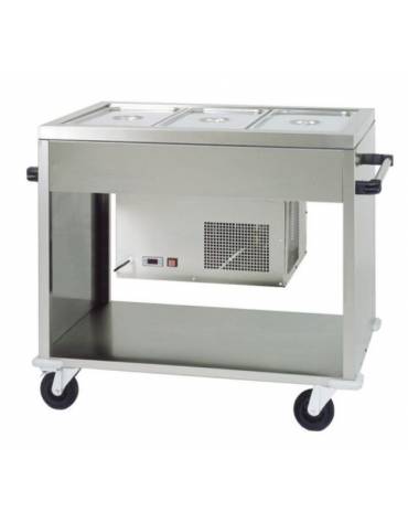 Carrello refrigerato N° 3 GN 1/1