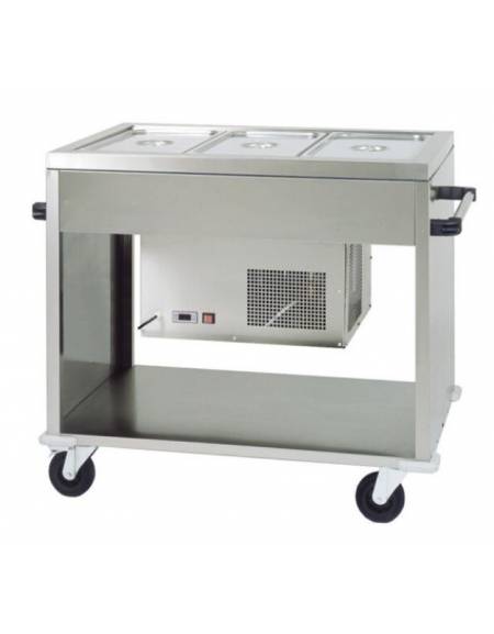 Carrello refrigerato N° 3 GN 1/1