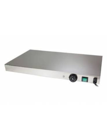 Piano caldo inox AISI 304 per riscaldare - potenza 250W - Dimensioni cm 50x35x6h