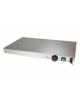 Piano caldo inox AISI 304 per riscaldare - potenza 250W - Dimensioni cm 50x35x6h