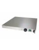 Piano caldo inox AISI 304 per riscaldare - Potenza 600W - cm 60x40x6h