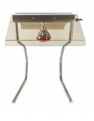 Telaio con 1 lampada a raggi infrarossi - Dimensioni cm 45x55x70h