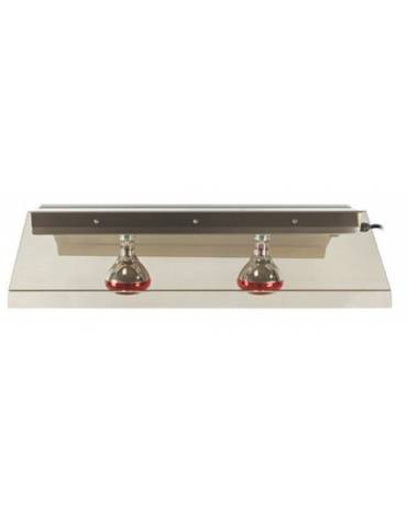 Telaio lampada infrarossi da appendere  nr. 2 lampade - Dimensioni cm 85x68x25h