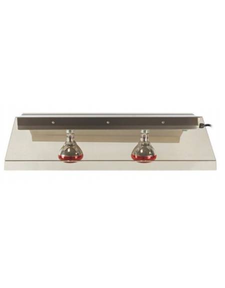 Telaio lampada infrarossi da appendere  nr. 2 lampade - Dimensioni cm 85x68x25h