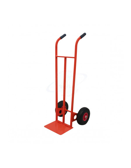 Carrello portacasse - 2 ruote pneumatiche cerchio acciaio Ø mm 260 - cm 49x125h