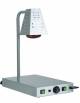 Piano caldo inox con 1 lampada a raggi infrarossi cm 58x33x68h