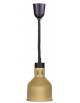 Lampada riscaldante a infrarossi a sospensione - colore Oro o Rame - potenza 250W - diametro mm 175
