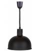 Lampada riscaldante a infrarossi a sospensione - colore Nero o Argento - potenza 250W - diametro mm 290