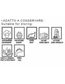 Armadio Combinato Refrigerato GN 2/1 in Acciaio Inox a doppia temperatura (TN + TN) con 2 porte CM 142X80x203H