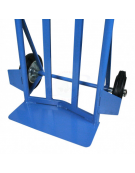 Carrello Portasacchi - 2 ruote in gomma piena Ø cm 20 - cm 57x37x113h