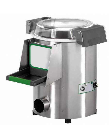 Puliscicozze - Lavacozze da kg 5 da banco - MONOFASE - Produzione oraria Kg 60 - Dimensioni cm 52x63x59h