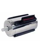 Puntale inox lucido con nastro rosso