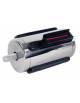 Puntale inox lucido con nastro rosso