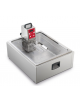 Vasca per termostato ad immersione GN 1/1- Capacità Lt 22 - Con coperchio in policarbonato trasparente - mm 565x360x230h
