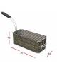 Cestello 1/2 per friggitrice elettrica da banco da Lt 6 con 1 manico - cm 10x30x12h