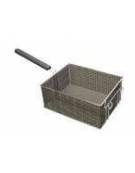 Cestello per friggitrice elettrica da banco Lt 10 con 1 manico - cm 20x30x10h