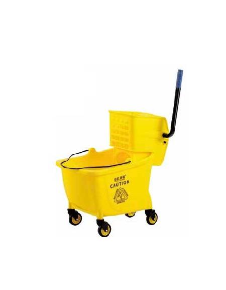 Carrello per le pulizie con strizzatore. Cm 60x40x92h