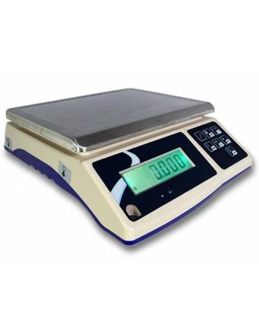 BILANCIA ELETTRONICA DA LABORATORIO PORTATA KG. 6 - DISPLAY LCD - SCALA 0,2 G - mm 288x335x110h