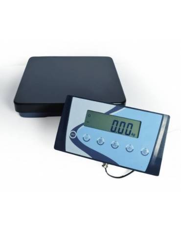 BILANCIA DIGITALE A PIATTAFORMA - PORTATA KG 150 - SCALA G 50 - DIMENSIONE PIATTO MM 305x315