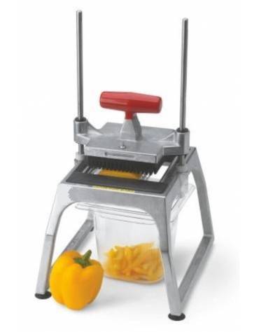 Taglia frutta e verdura manuale adattabile per contenitori GN - Taglio a fette da mm 6,4