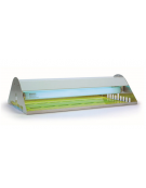 Elettroinsetticida a lampade UVA, in alluminio - Potenza 30W - cm 48x36x16h