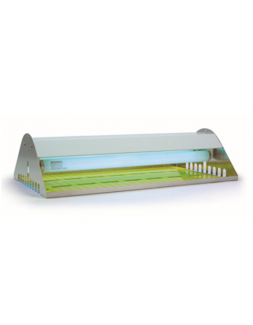 Elettroinsetticida a lampade UVA in acciaio inox AISI 304 - Potenza 30W - cm 48x36x16h