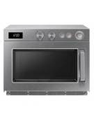 Forno microonde professionale comandi manuali - Potenza resa 1850 W - Capacità lt 26 – 2 Magnetron - mm 465x557x368h