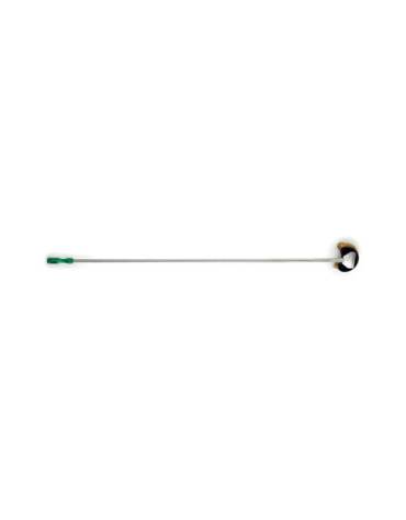 SPAZZOLA OTTONE GIREVOLE A MEZZALUNA H. 170 CM