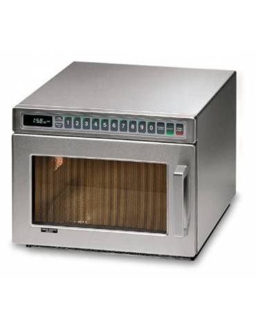 Forno microonde professionale digitale Potenza resa 1400 W - Capacità 17 lt GN 1/2 - 10 Livelli di potenza - 2 Magnetron - mm 42