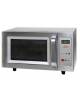 Forno microonde professionale acciaio inox SELF-SERVICE Lt 25 - Tasto START programmato - Comandi manuali - Potenza Resa W1000
