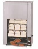 TOSTIERA A NASTRO VERTICALE A 3 CESTI - DIMENSIONE CESTO MM 368x117 - CAPACITÀ 16 FETTE/MINUTO