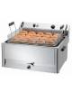 Friggitrice elettrica da banco per pasticceria Lt 30 - Dimensione cesto mm 570x440x80 - vasca mm 615x490x130 - Trifase
