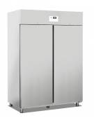 Armadio frigorifero inox ventilato 2 porte Lt.1400 -2°+8°C