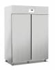 Armadio congelatore negativo 2 PORTE Lt 1.400 GN 2/1 inox CLASSE D , refrigerazione ventilata, -18°/-22°C - Cm 140x82,3X204,5h