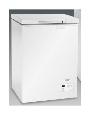 Congelatore a pozzetto, capacità 197 litri classe A+ e temperatura compresa tra - 2° C e - 18° C. - mm 895x590x850h