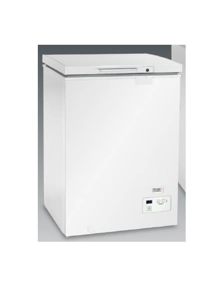 Congelatore a pozzetto, capacità 197 litri classe A+ e temperatura compresa tra - 2° C e - 18° C. - mm 895x590x850h