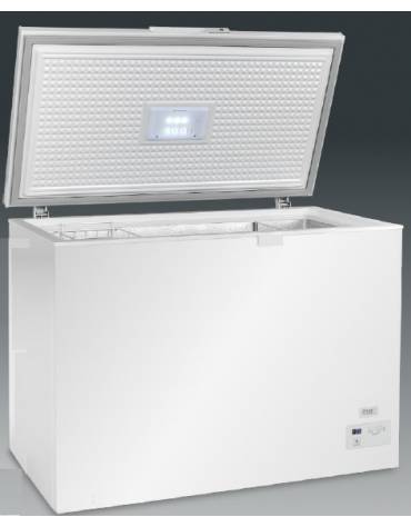 Congelatore a pozzetto, capacità 190 litri - Temperatura +8 -24 °C - Centralina digitale - CLASSE D - mm 1116x644x845h