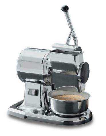 GRATTUGIA ELETTRICA IN ALLUMINIO E RULLO ACCIAIO - BOCCA MM 110X65 - POTENZA W 380 - mm 290x250x310h