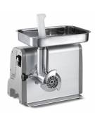 Tritacarne elettrico ad ingranaggi - attacco 8 - Produzione oraria Kg/h 70 - mm 335x330x360h