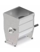 IMPASTATRICE MANUALE PER CARNE - Dimensioni Vasca mm 270x370 - Capacità Kg 30 - mm 589x325x439h