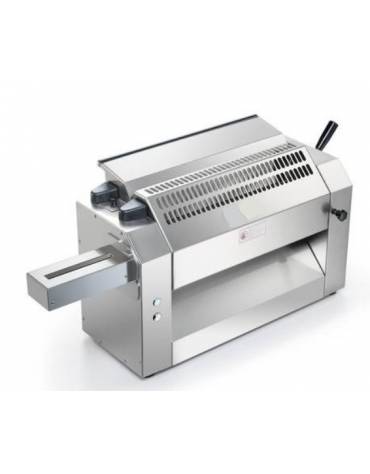 Tirapasta sfogliatrice con regolazione spessore pasta 0-10 mm - Dimensioni rullo mm 420x60